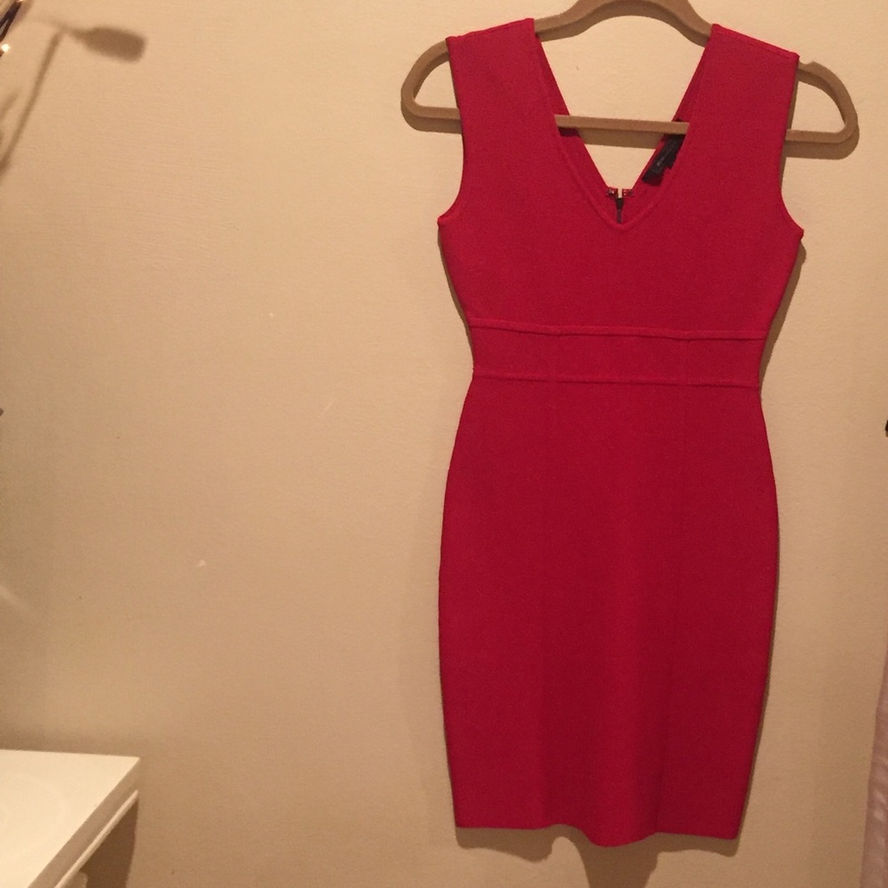 BCBG Maxazaria Red Dress - Size Medium